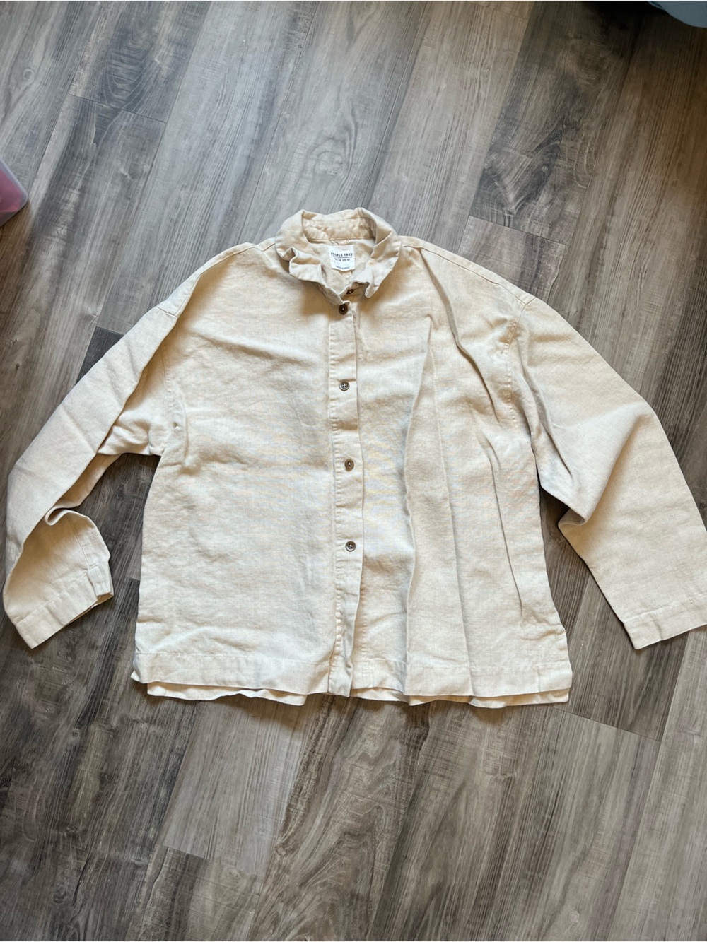 People Tree Linen top size US 10